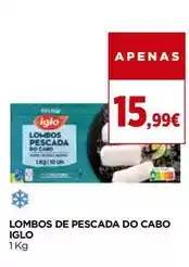 El Corte Inglés Iglo - lombos de pescada de cabo promoção