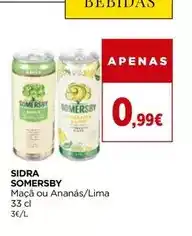 El Corte Inglés Somersby - sidra promoção