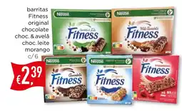 Bolama barritas Fitness original chocolate choc. & avelã choc. leite morango c/6 promoção