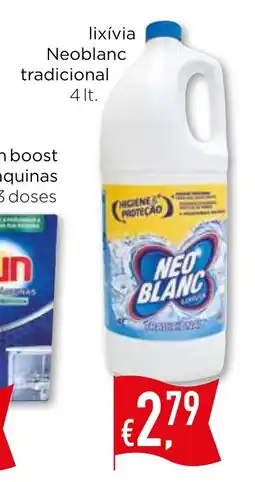 Bolama lixívia Neoblanc tradicional promoção