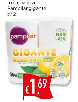 Bolama rolo cozinha Pampilar gigante promoção