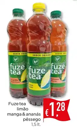 Bolama Fuze tea limão manga & ananás pêssego promoção