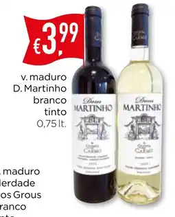 Bolama v. maduro D. Martinho branco tinto promoção