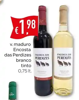 Bolama v. maduro Encostas das Perdizes branco tinto promoção