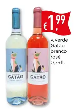 Bolama v. verde Gatão branco rosé promoção