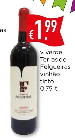 Bolama v. verde Terras de Felgueiras vinhão tinto promoção