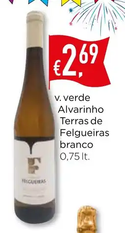 v. verde Alvarinho Terras de Felgueiras branco