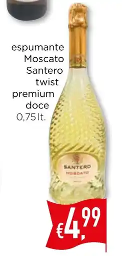 Bolama espumante Moscato Santero twist premium doce promoção