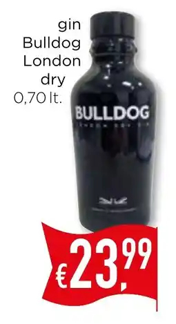 Bolama gin Bulldog London dry promoção