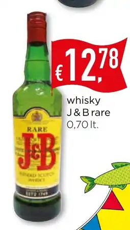 Bolama whisky J & Brare promoção