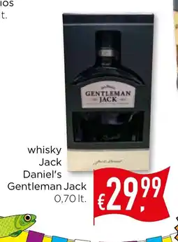 Bolama whisky Jack Daniel's Gentleman Jack promoção