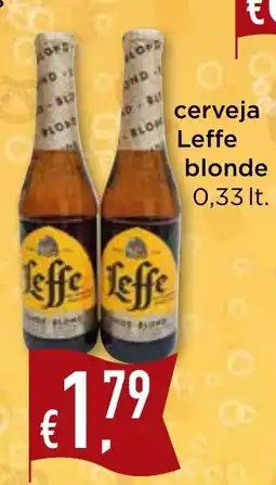 Bolama cerveja Leffe blonde promoção
