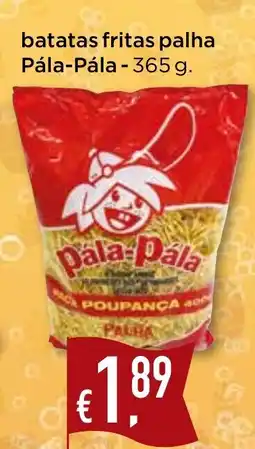Bolama batatas fritas palha Pála-Pála promoção