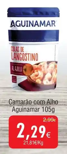Froiz Camarão com Alho Aguinamar promoção