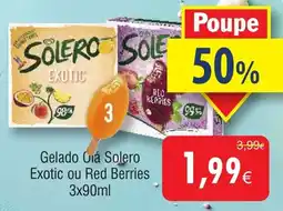 Froiz Gelado Giá Solero Exotic ou Red Berries promoção
