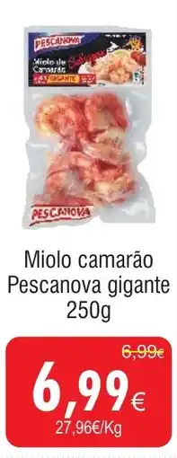 Froiz Miolo camarão Pescanova gigante promoção