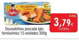 Froiz Douradinhos pescada Iglo forníssimos 12 unidades promoção