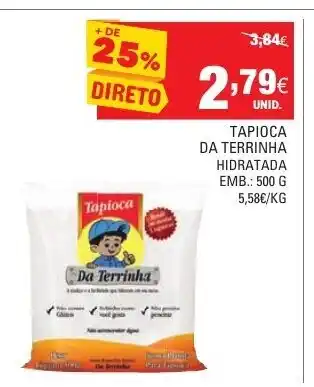 Continente Tapioca de Terrinha Hidratada 500g promoção