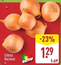 ALDI Nacional - cebola promoção