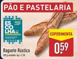 ALDI €co+ - baguete rustica promoção