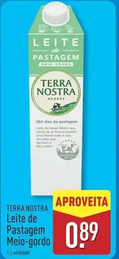 ALDI Terra nostra - leite de pastagem promoção