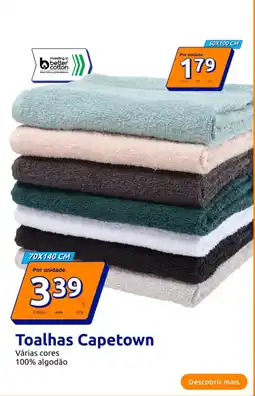 Action Toalhas Capetown promoção