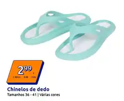 Action Chinelos de dedo promoção
