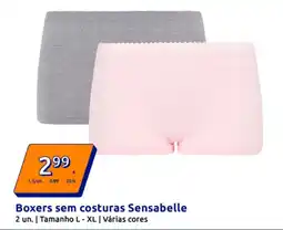 Action Boxers sem costuras Sensabelle promoção