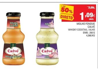 Continente Molho Fondue Calvé 250g promoção