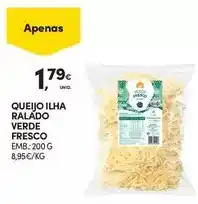 Continente Queijo ilha ralado verde fresco promoção