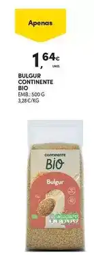 Continente Continente - bulgur bio promoção