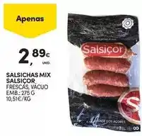 Continente Mix - salsichas promoção