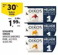 Continente Oikos - iogurte promoção