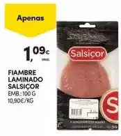 Continente Fiambre laminado promoção