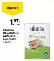 Continente Mimosa - molho bechamel promoção