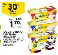 Continente A+ - iogurte vidro a leiteira promoção