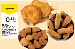 Continente Take away - numa selecao de croquetes e rissois promoção