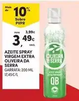 Continente Serra da estrela - azeite spray virgem extra oliveira da serra promoção