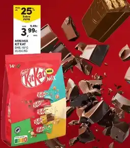 Continente Kit kat - mini max promoção