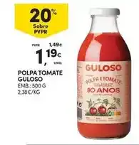 Continente Guloso - polpa tomate promoção