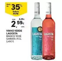 Continente Lagosta - vinho verde promoção