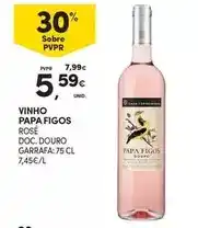 Continente Papa figos - vinho promoção