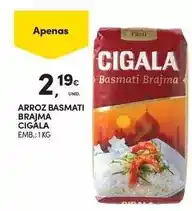 Continente Cigala - arroz basmati promoção