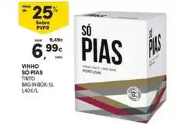 Continente Pias - vinho promoção