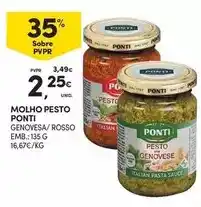 Continente Ponti - pesto promoção