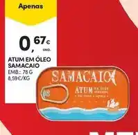 Continente Atum em oleo promoção
