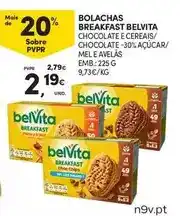 Continente Belvita - bolachas breakfast promoção