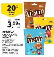Continente M&m's - drageias chocolate promoção