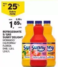 Continente Sunny - refrigerante s/ gas promoção