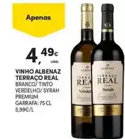 Continente Premium - vinho albaenaz terraco real promoção